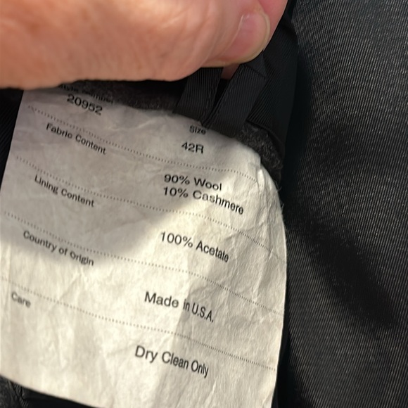 Men’s Classic Dark Gray J. Crew Sport Jacket Size 42R - Picture 4 of 5